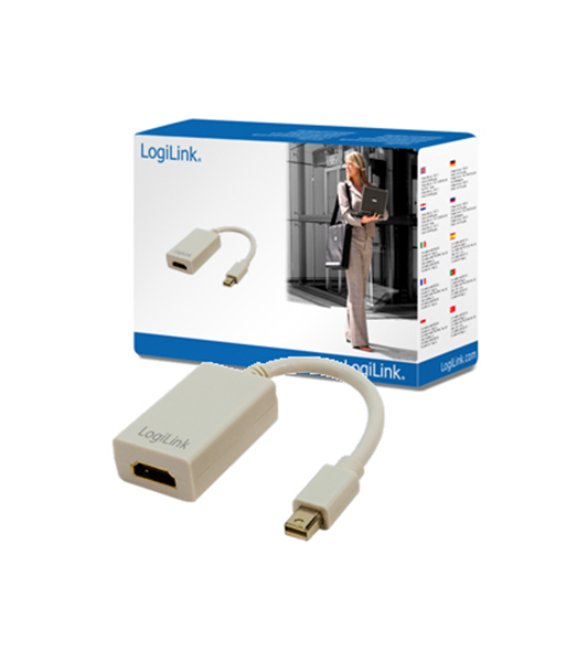 LogiLink Mini DisplayPort в HDMI адаптер с аудио LogiLink Mini DisplayPort в HDMI адаптер с аудио