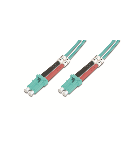 Digitus Patch Cord FO, LC to LC MM OM3 50/125 µ, 1m