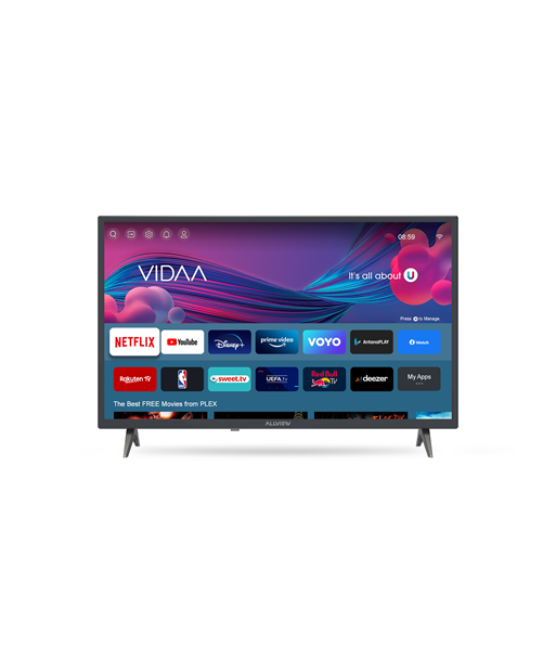 Allview 32iPlay6000-H 32" (81 cm) Smart TV VIDAA HD Black Allview 32iPlay6000-H 32" (81 cm) Smart TV VIDAA HD Black