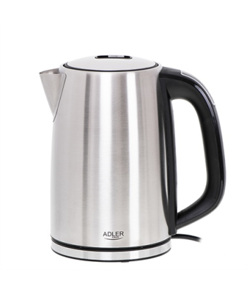 Adler AD 1340 Electric Kettle - 1.7L, 2200W, Stainless Steel