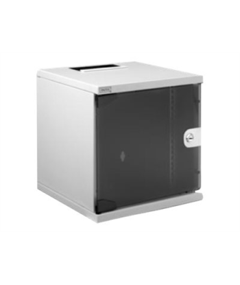Digitus, 6U Wall Mounting Cabinet, DN-10-05U-1, Grey, Safety class rating IP20, 200° door opening angle, Lockable safety-glass