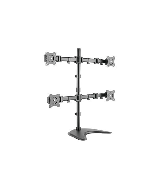 Digitus, Desk Mount, DA-90364, Tilt, swivel, rotate, Black