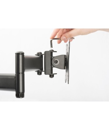 Digitus, Desk Mount, DA-90364, Tilt, swivel, rotate, Black
