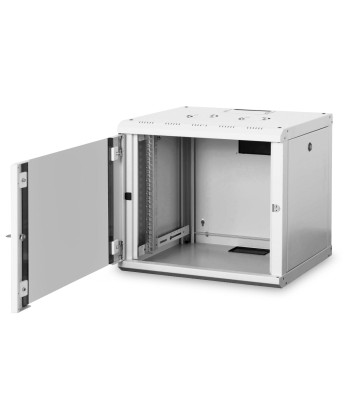 Digitus Wall Mounting Cabinet DN-19 09-U Grey IP protection class: IP20, Front door: Glass door, single opening
