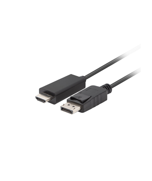 Lanberg, DisplayPort Male, HDMI Male, DisplayPort to HDMI Cable, DP to HDMI, 3 m