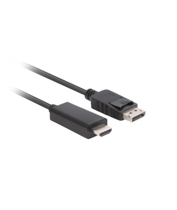 Lanberg, DisplayPort Male, HDMI Male, DisplayPort to HDMI Cable, DP to HDMI, 3 m