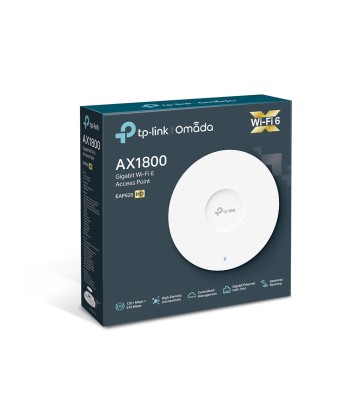 Pääsupunkt (AP) TP-LINK AX1800 Wireless Dual Band Ceiling Mount EAP620 HD 802.11ax, 2.4GHz/5GHz, 1201+574 Mbit/s, 10/100/1000