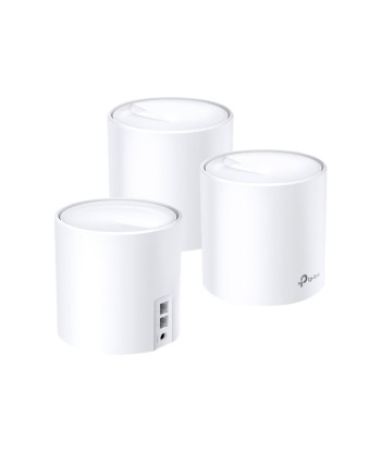 TP-LINK Whole-Home Wi-Fi System Deco X20(3-pack) 802.11ac, 1201 Mbit/s, 10/100/1000 Mbit/s, Ethernet LAN (RJ-45) ports 2