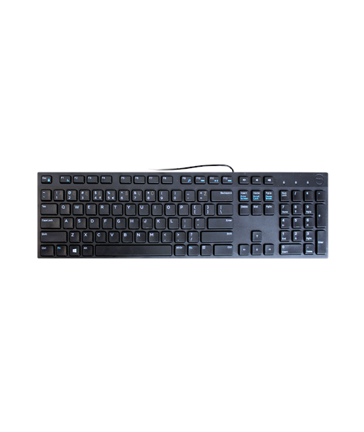 Dell, Black, KB216, Multimedia, Wired, US, Black, Lithuanian, Numeric keypad
