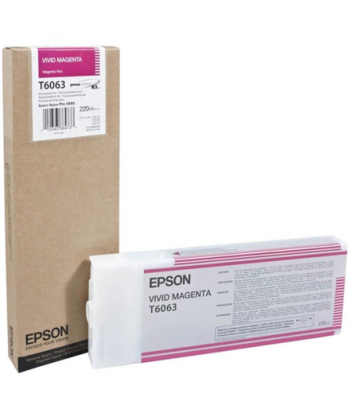 Чернила Epson T606300, Vivid Magenta