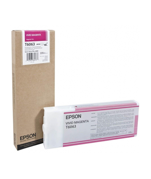 Tint Epson T606300, Vivid Magenta Tint Epson T606300, Vivid Magenta