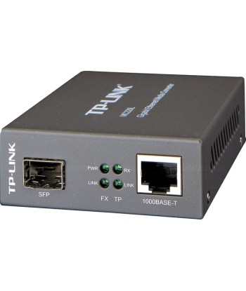 TP-LINK Gigabit Ethernet Media Converter MC220L Gigabit SFP port, 10/100/1000M RJ45 port (Auto MDI/MDIX)