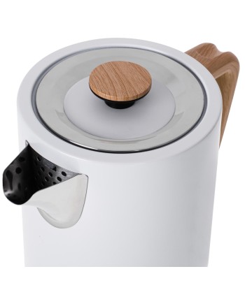 Adler AD 1347W Elektripliit - Valge, 1.5L, 2200W, Roostevaba teras