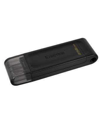 Kingston DataTraveler 70 256GB USB 3.2 Gen 1 Type-C mälupulk - Must