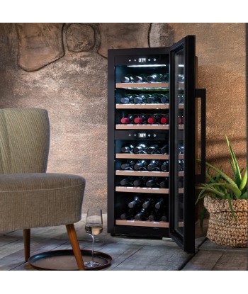 Caso Smart Wine Cooler WineExclusive 38 Energy efficiency class G, Free standing, Bottles capacity 38 bottles, Cooling type Comp