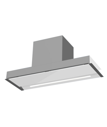 Вытяжка CATA RENOVA PURE AIR MNV90 GWH, Width 90 cm, Max 1400 m³/h, LED, Stainless Steel