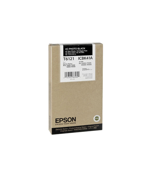 Epson T612100 | Ink cartrige | Photo Black